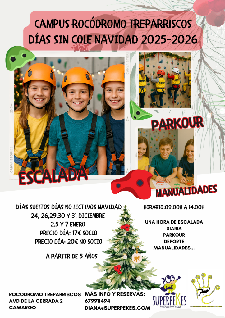 CAMPUS NAVIDAD ROCODROMO 25-26